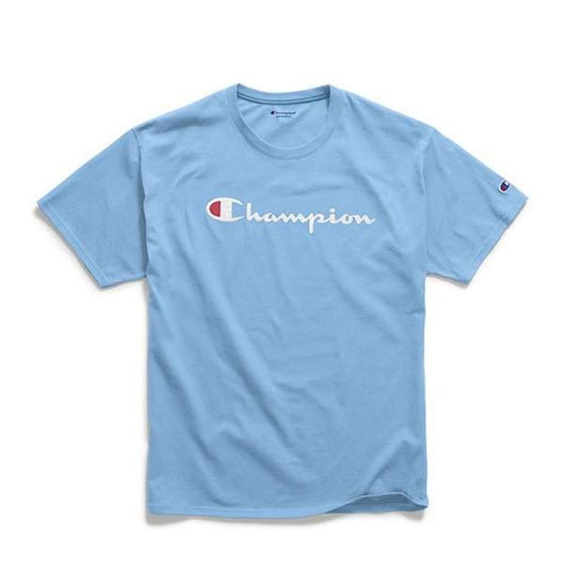 Camiseta champion azul bebe Clearance